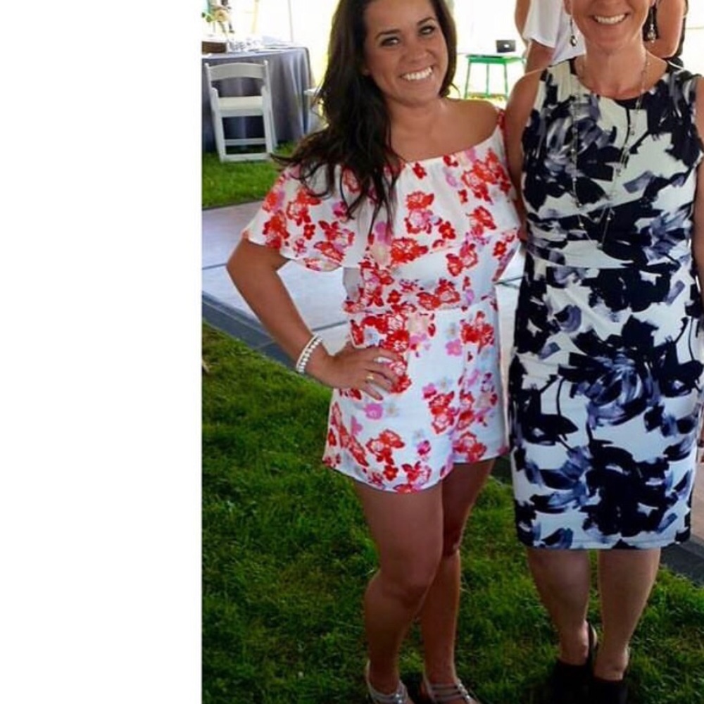 Floral Printed Romper